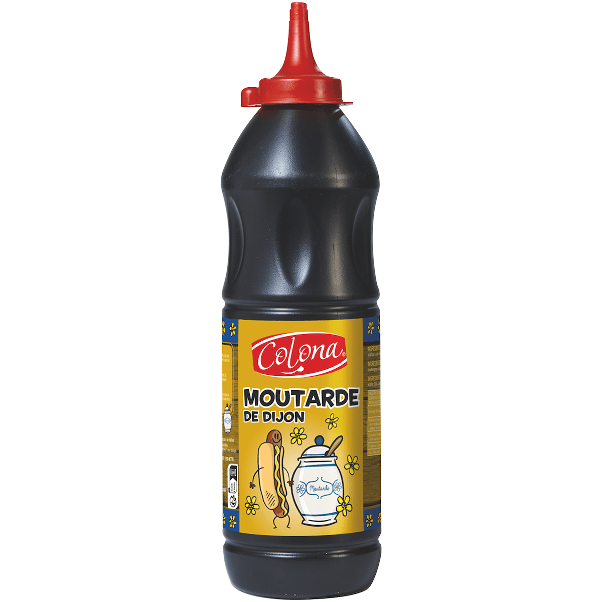 MOUTARDE FORTE COLONA 950 ML TUBE