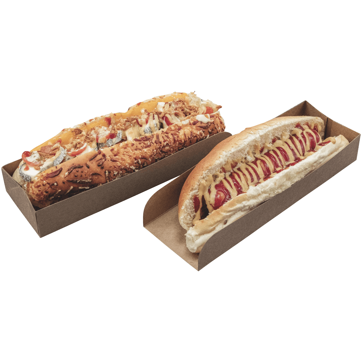 SUPPORT SANDWICH BRUN 230X75X37,4