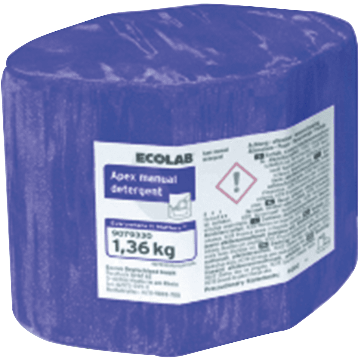 ECOLAB APEX MANUAL DETERGENT 2 X 1.36 KG