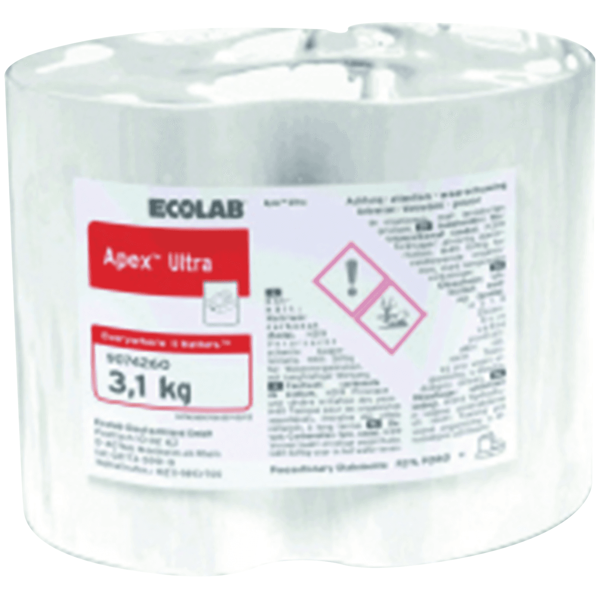 ECOLAB APEX ULTRA 4X3.1KG