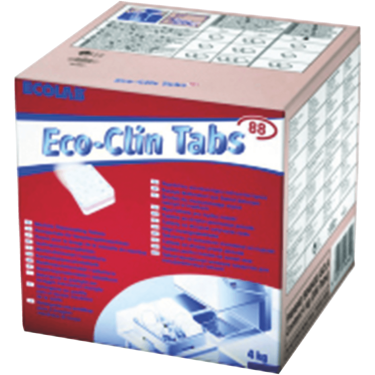 ECOLAB ECO-CLIN TABS 88 4KG