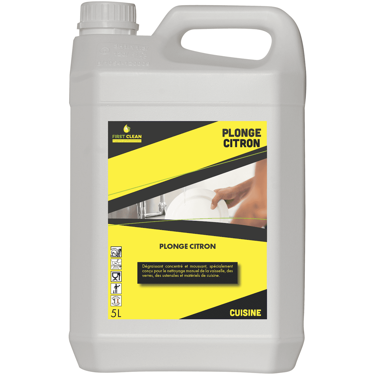 DÉTERGENT POUR PLONGE MANUELLE PARFUM CITRON