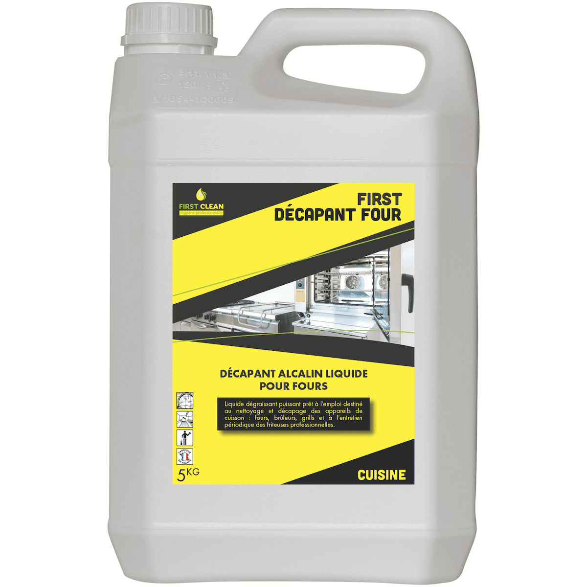 DÉCAPANT ALCALIN LIQUIDE POUR FOURS