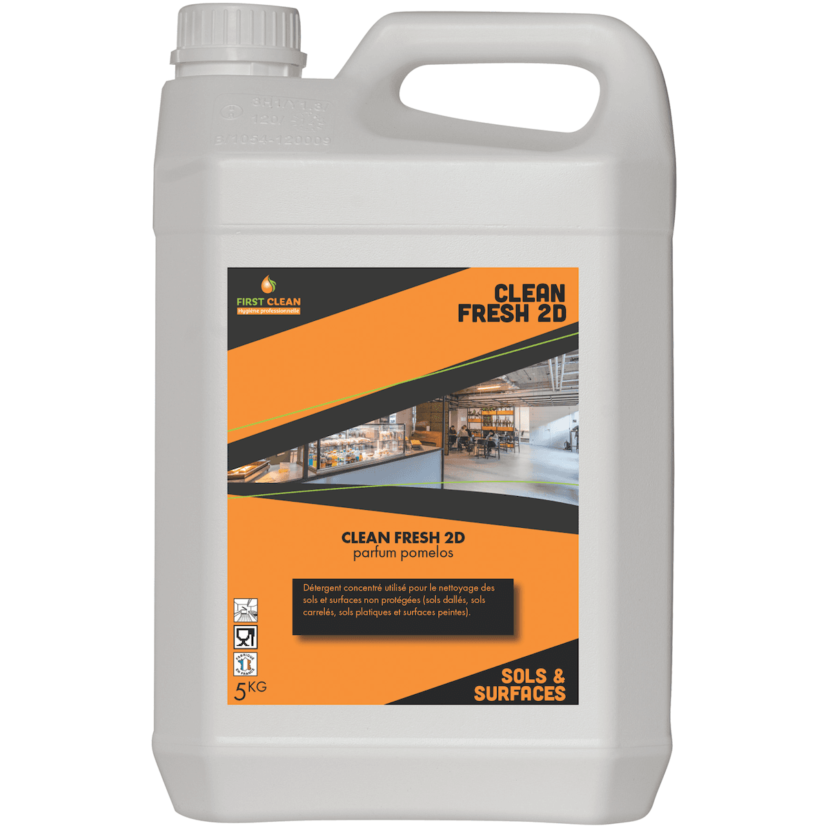 DÉTERGENT DÉSODORISANT SOLS - BIDON 5L