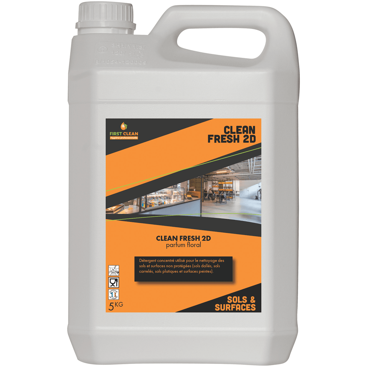 DÉTERGENT DÉSODORISANT SOLS - BIDON 5L