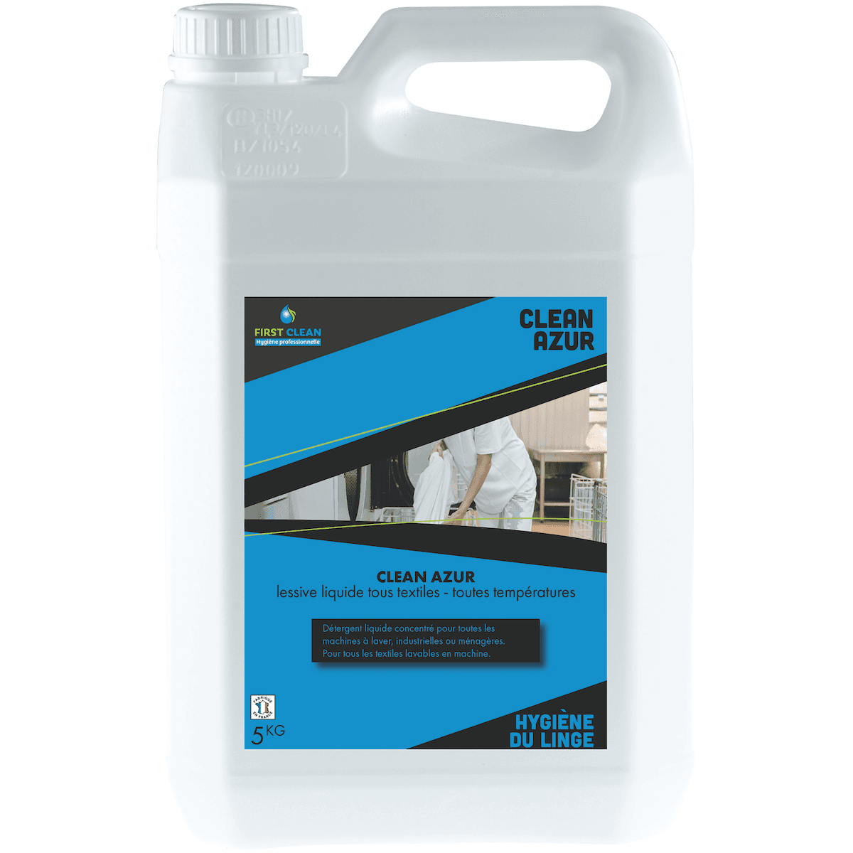 CLEAN LINGE AZUR - LESSIVE LIQUIDE TOUS TEXTILES SANS PHOSPHATE