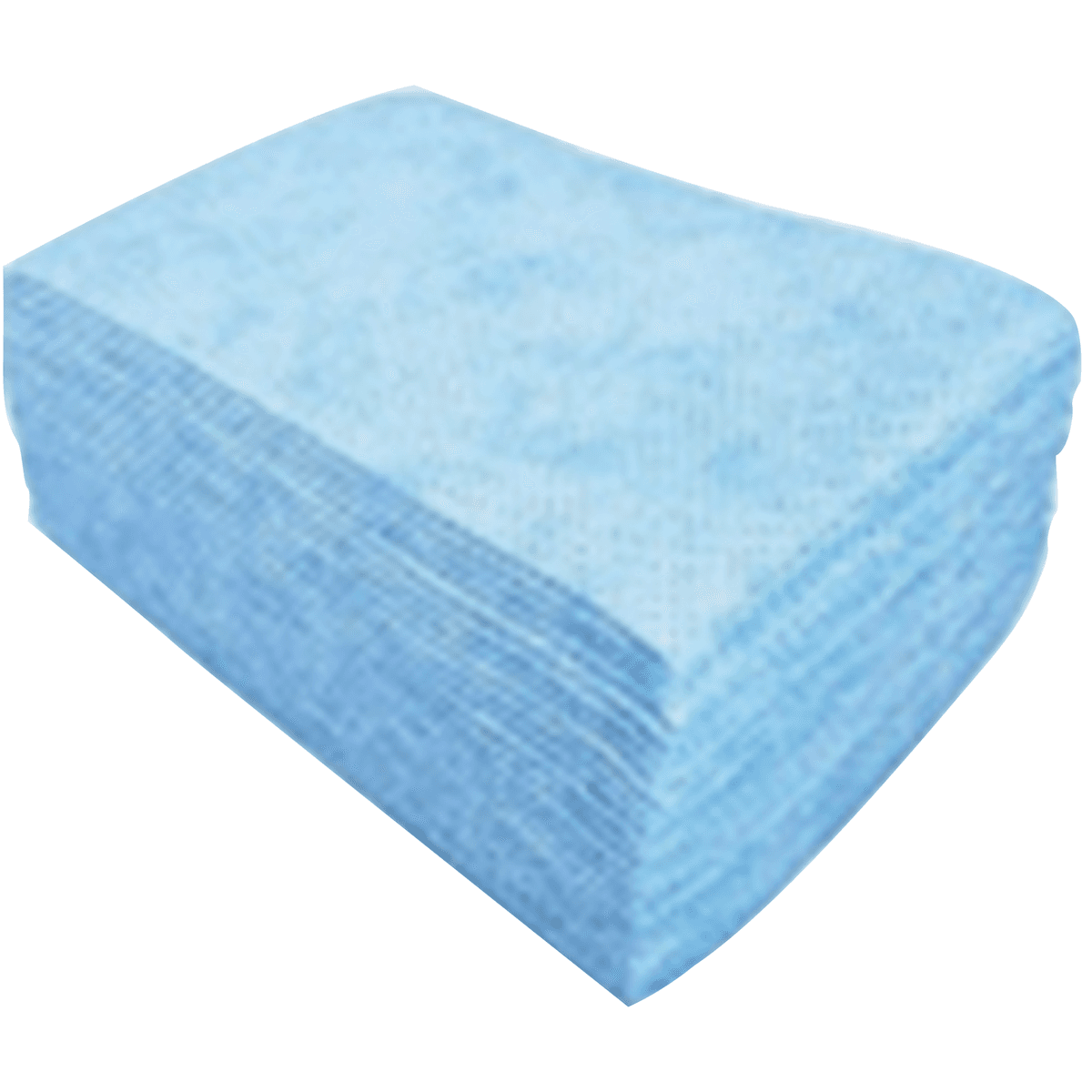 LAVETTE NON TISSEE BIOTISS PLUS 40X35CM BLEUE - PAQUET DE 25