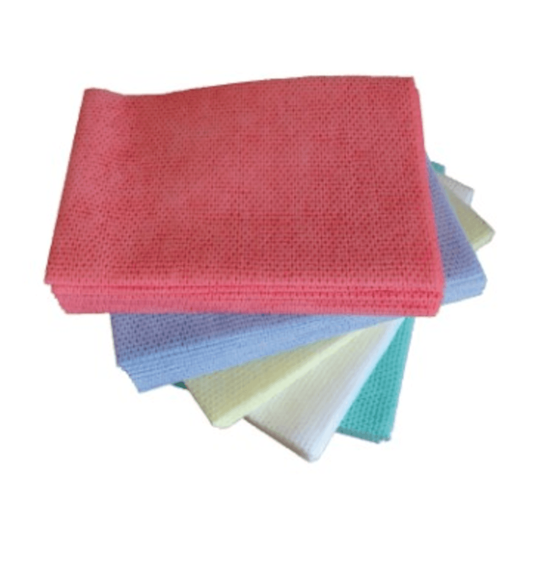 LAVETTE NON TISSÉE BIOTISS PLUS 40X35CM BLANCHE - PAQUET DE 25