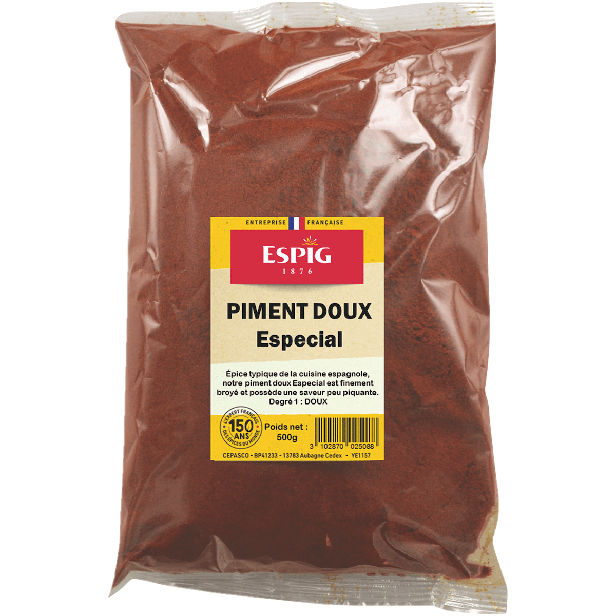 PIMENT DOUX ESPECIAL - 500G