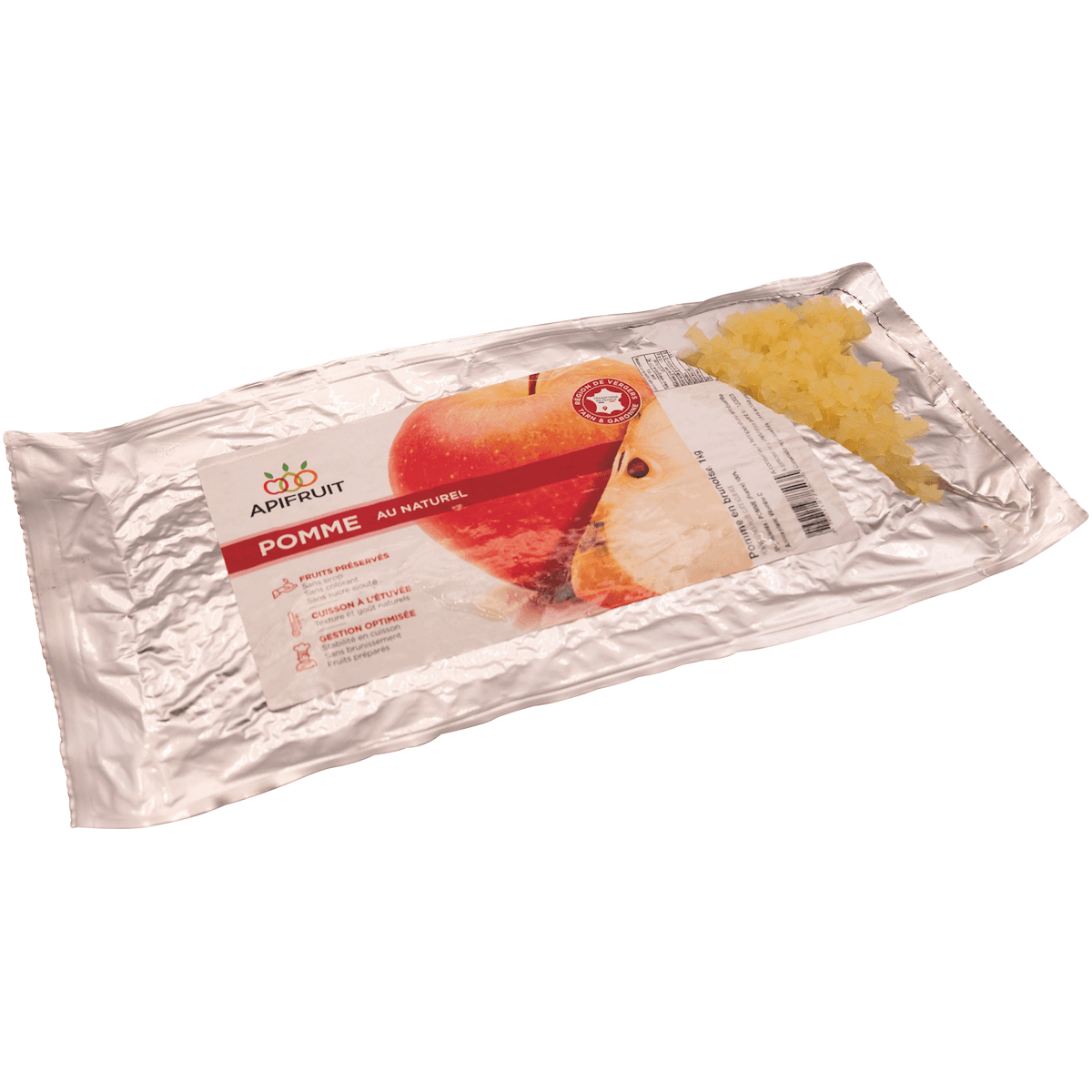 POMME HVE EN BRUNOISE - SACHET 1KG