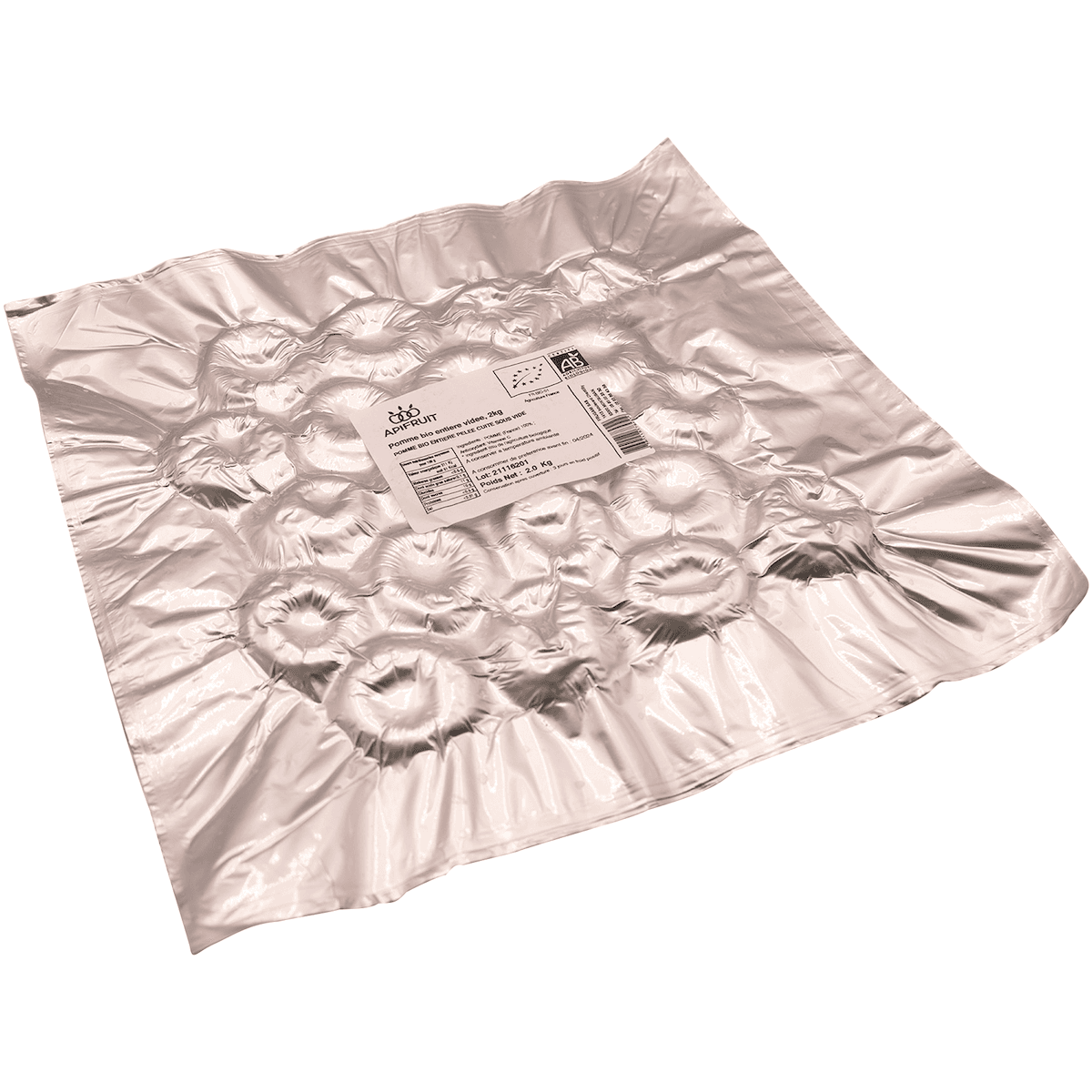 POMME BIO ENTIERE VIDEE - SACHET 2KG