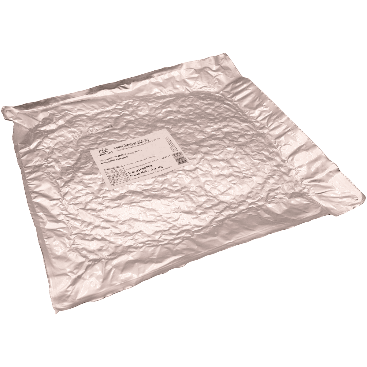 POMME BIO EN CUBE - SACHET 3KG