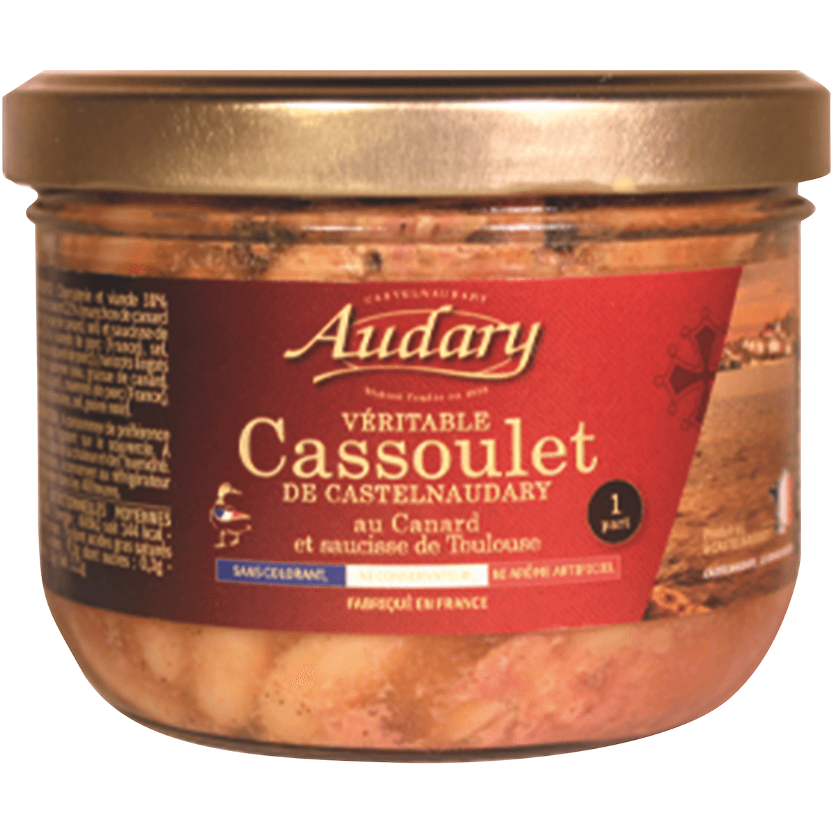 CASSOULET DE CASTELNAUDARY AU CANARD BOCAL 45 CL