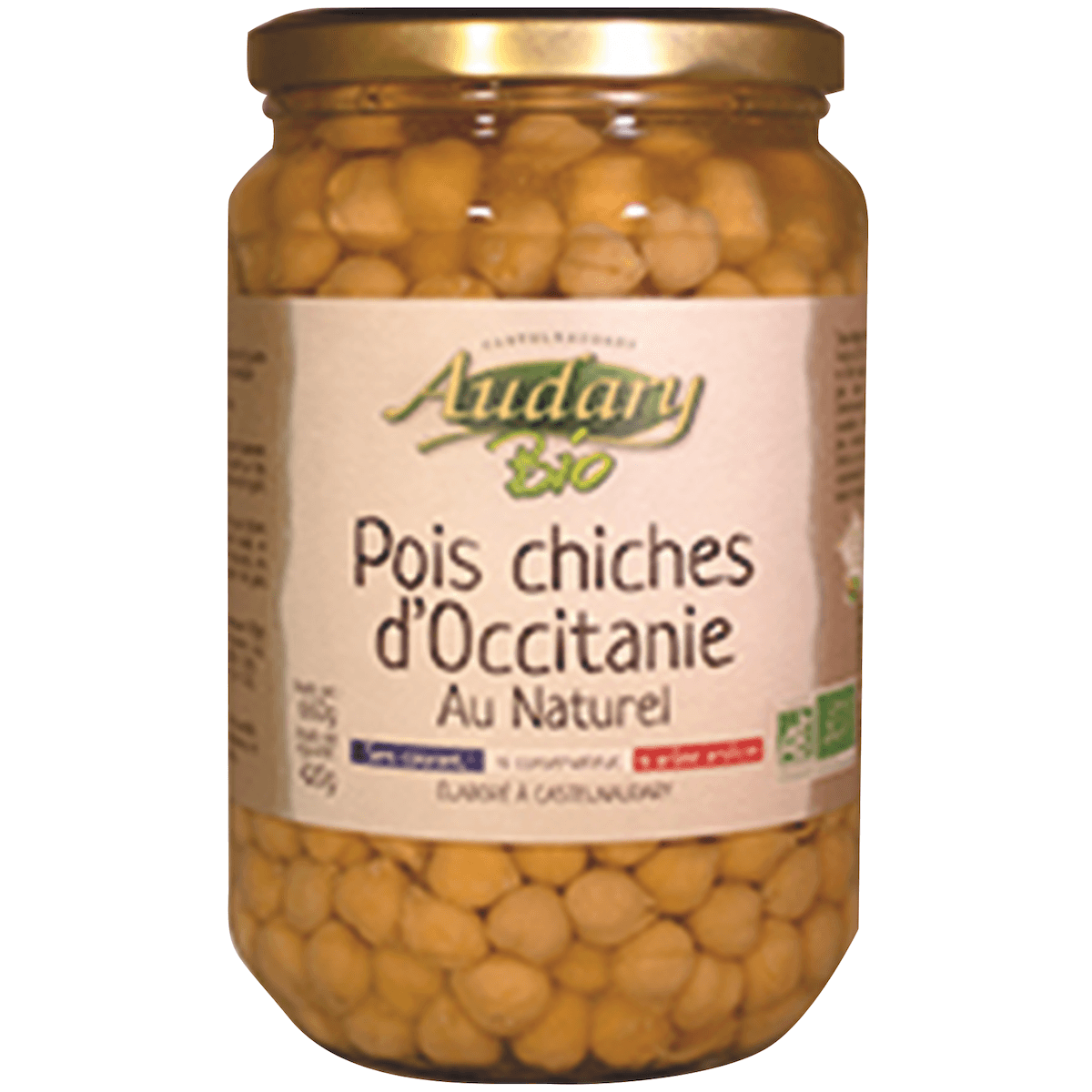 POIS CHICHES BIO D'OCCITANIE - BOCAL 75CL