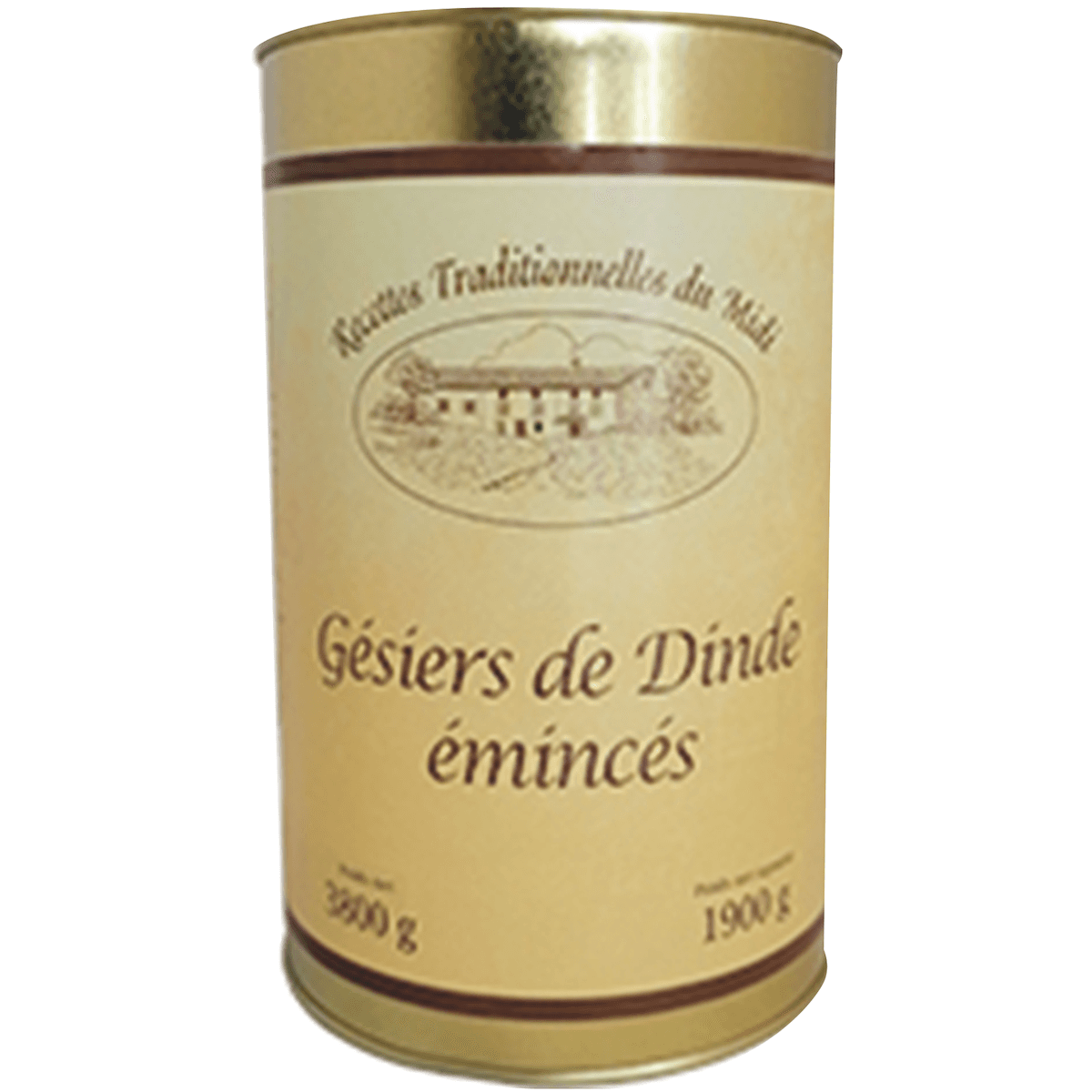 GESIERS DE DINDE EMINCES BOITE 5/1