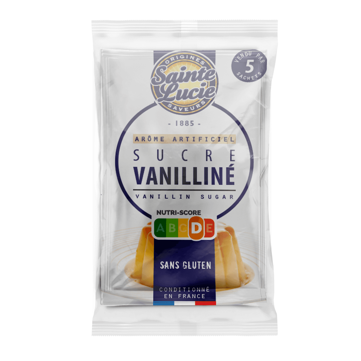 SUCRE VANILLINE 5 SACHETS DE 7,5G
