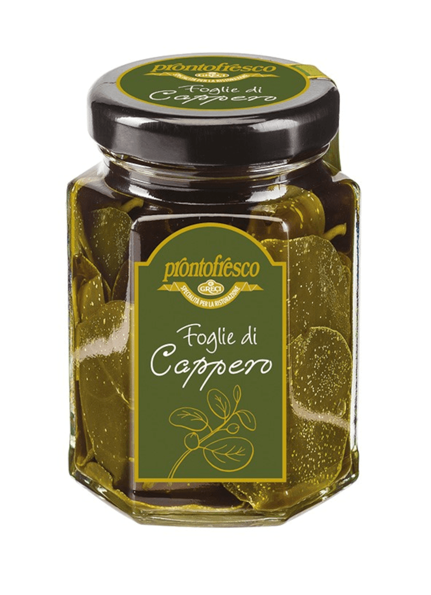FEUILLES DE CAPRE DANS L HUILE - POT 200G