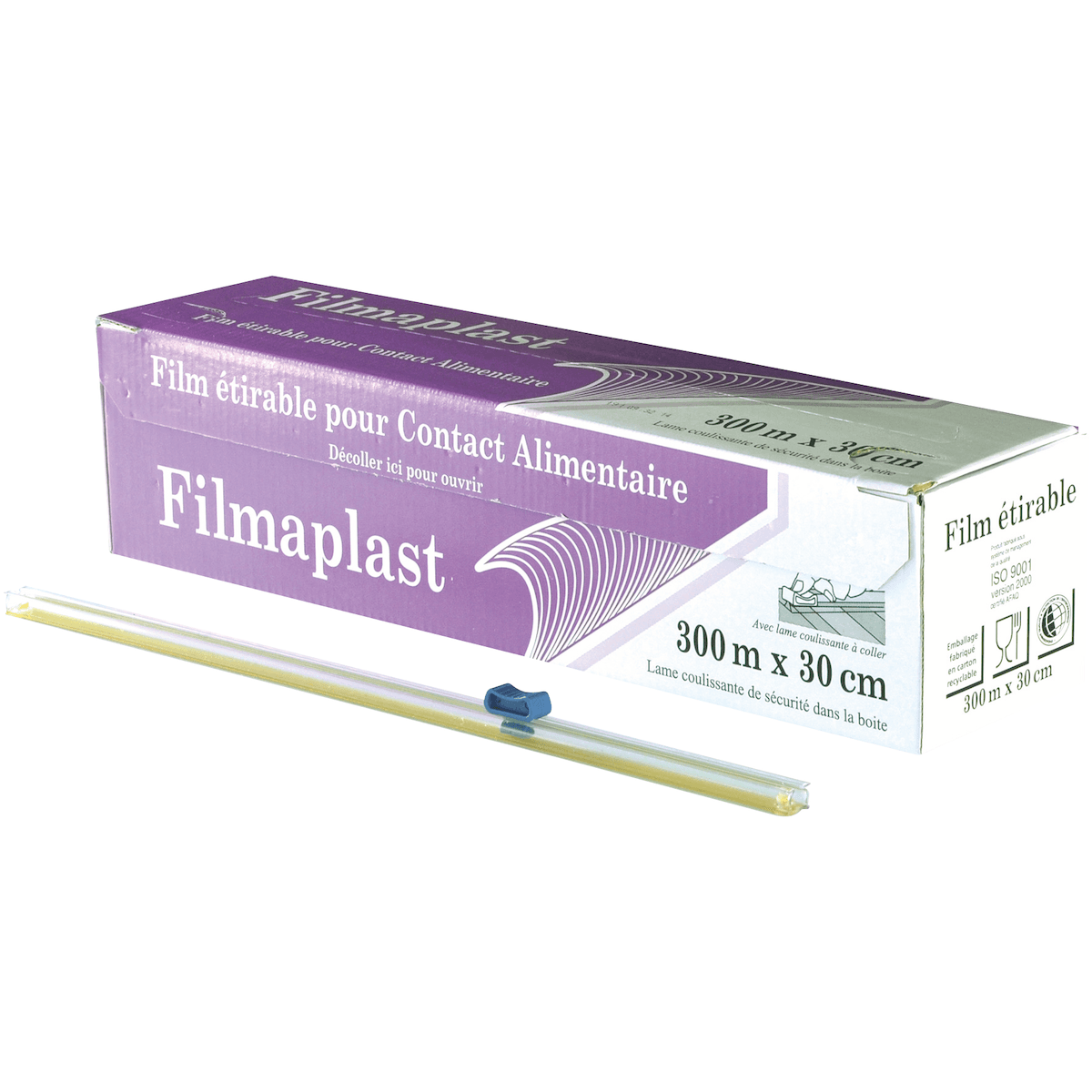 FILM BOITE DISTRI. CARTON 300X0.30 AVEC ZIP - 6 P/C