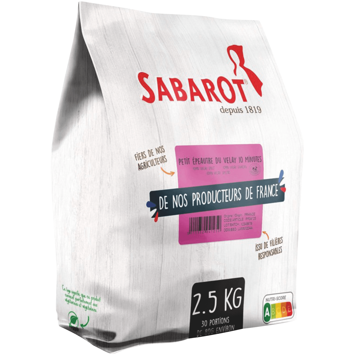 PETIT EPEAUTRE DU VELAY 10MIN - SAC 2.5KG