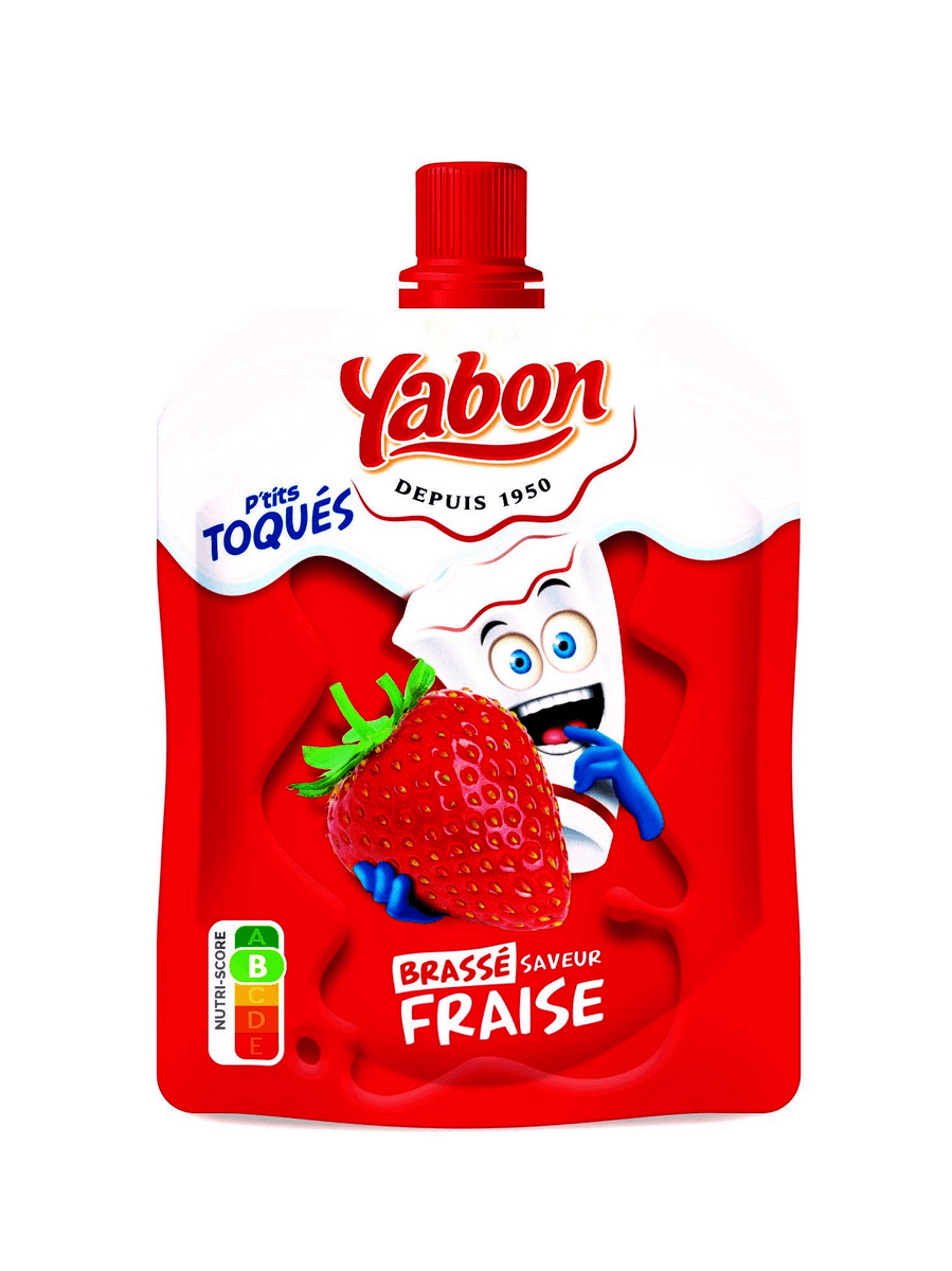 GOURDES P'TITS TOQUES FRAISE 80G