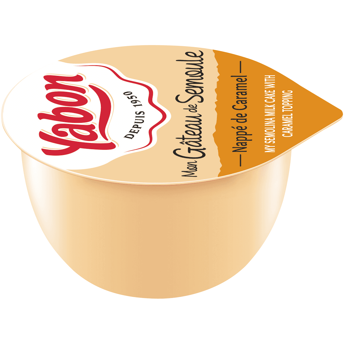 GATEAU DE SEMOULE CARAMEL 4 X125G