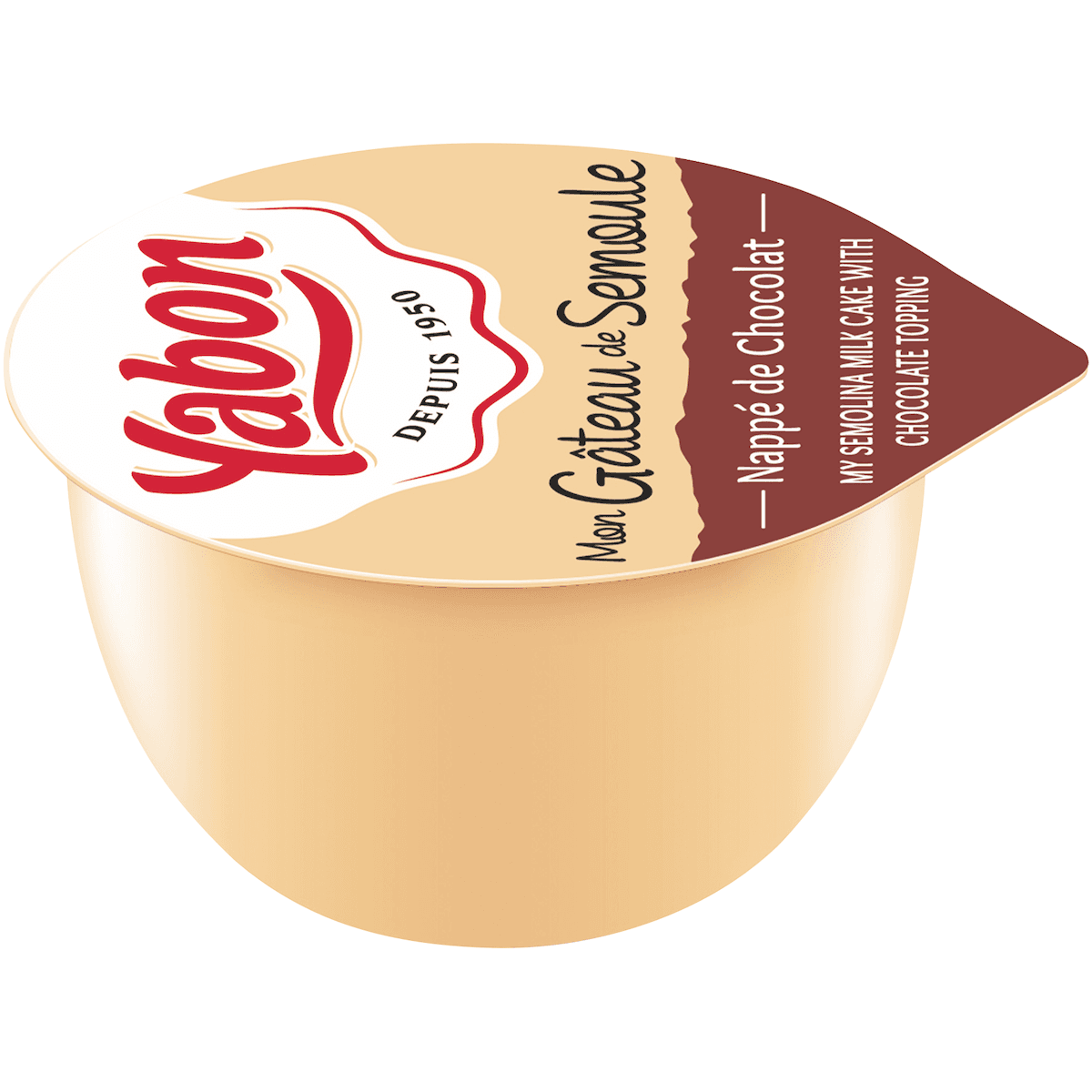 GATEAU DE SEMOULE CHOCOLAT 125G