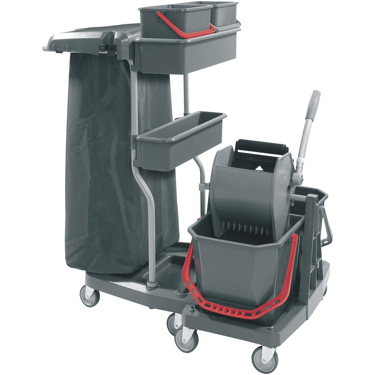 CHARIOT MENAGE LAVAGE A/SEAU U