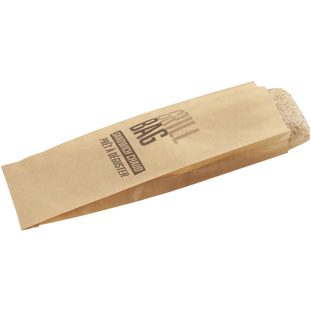 SACS SANDWICHS GRILL BAG-SILICONE 1 FACE BRUN- CRT 600
