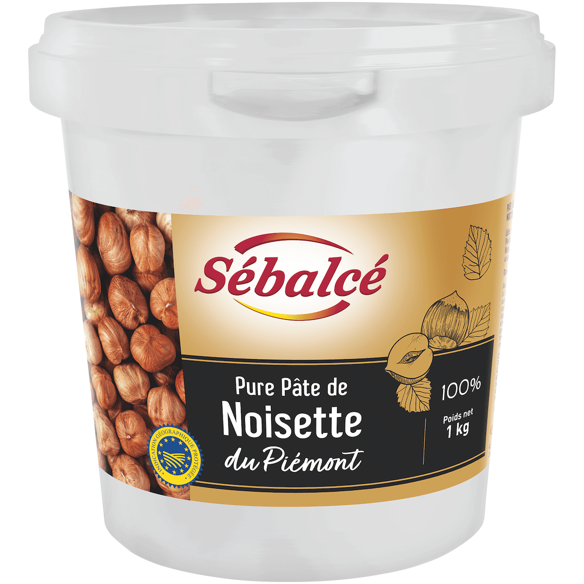 PURE PATE DE NOISETTE DU PIEMONT IGP - SEAU 1KG
