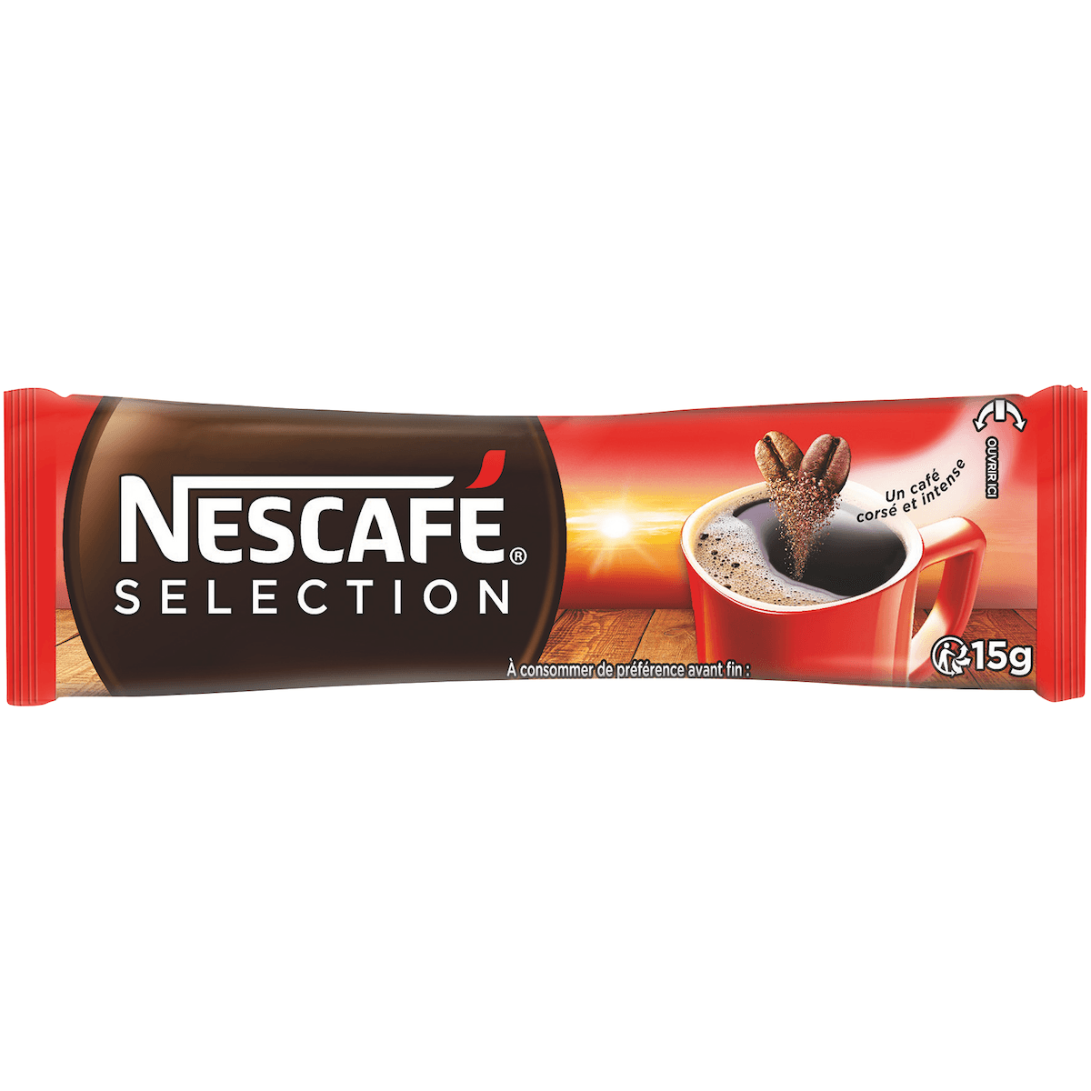 NESCAFE SELECTION - CARTON DE 60 STICKS DOSE-LITRE DE 15G