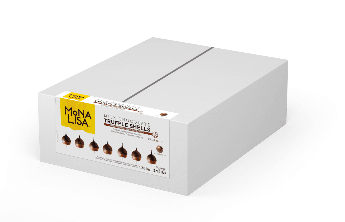 BOULES TRUFFES EN CHOCOLAT AU LAIT 504 PIECES BOITE 1,36KG