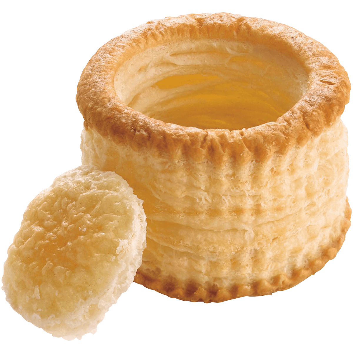 VOL AU VENT VIDE CHAPEAU SEPARE - 72 PIECES
