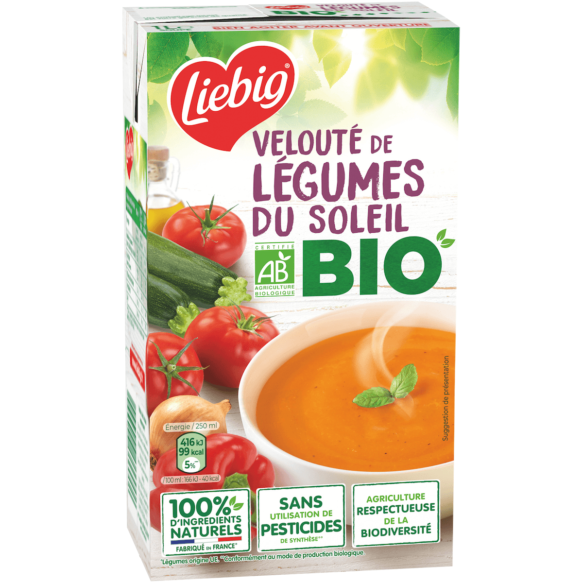 VELOUTE LEGUMES DU SOLEIL BIO - BRQ DE 1L