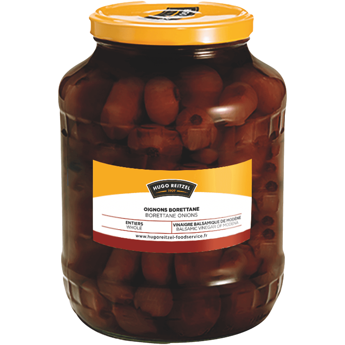 PICKLES OIGNONS BORETTANE VINAIGRE BALSAMIQUE BOCAL 1KG