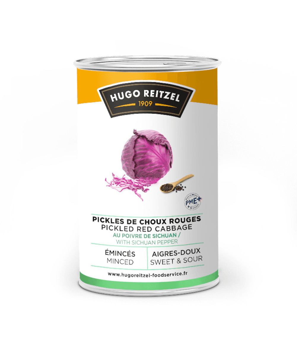 PICKLES DE CHOUX ROUGES BTE 4/4