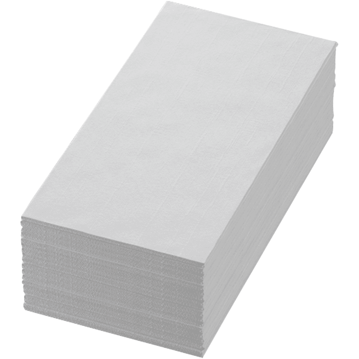 SERVIETTE BIO DUNISOFT 40X40CM PLIAGE EN 8 BLANC - CARTON DE 360