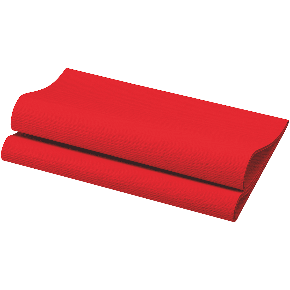SERVIETTE BIO DUNISOFT 40X40CM ROUGE CARTON 6X60