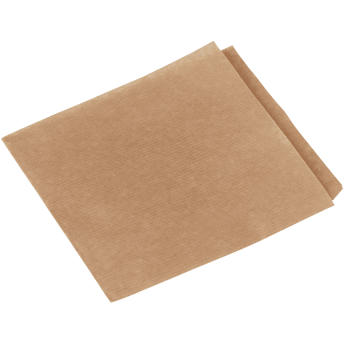 POCHETTE SANDWICH PAPIER KRAFT BRUN 16X16CM - CARTON DE 1000