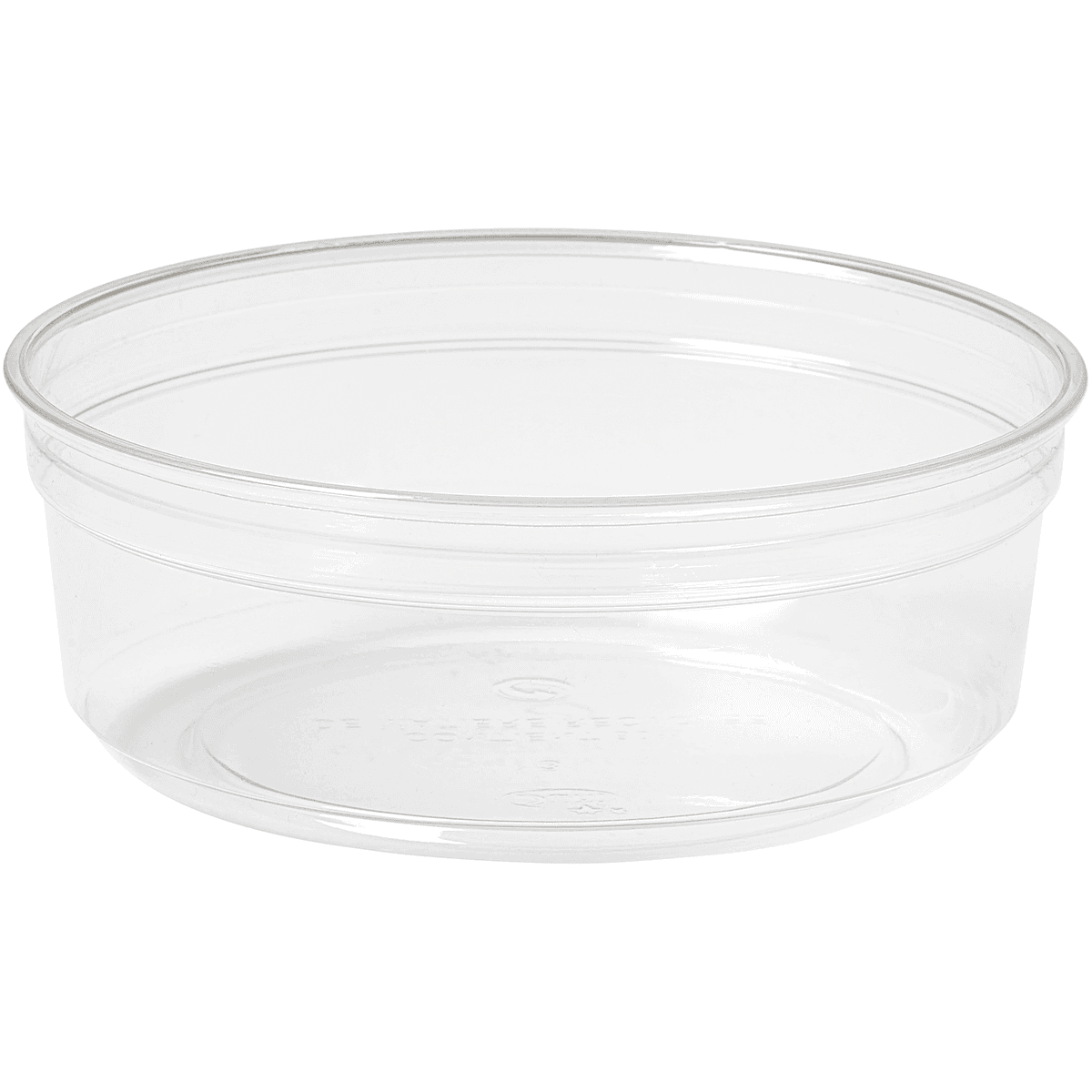 BOITE RPET CRYSTAL DELI 250CC - CARTON DE 350
