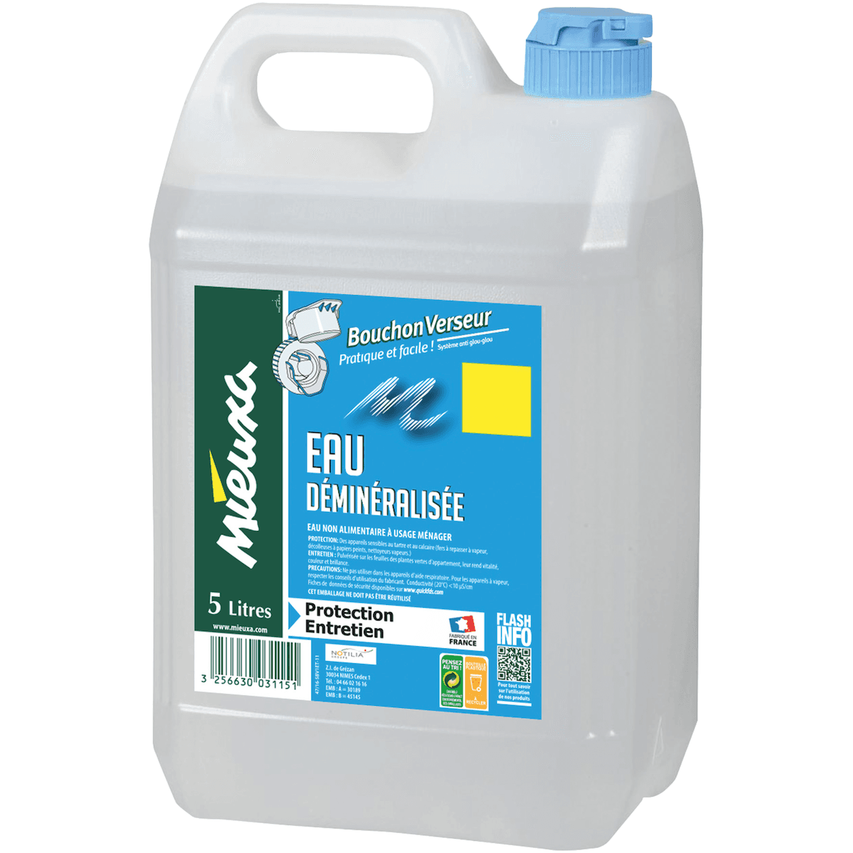 EAU DEMINERALISEE 5L