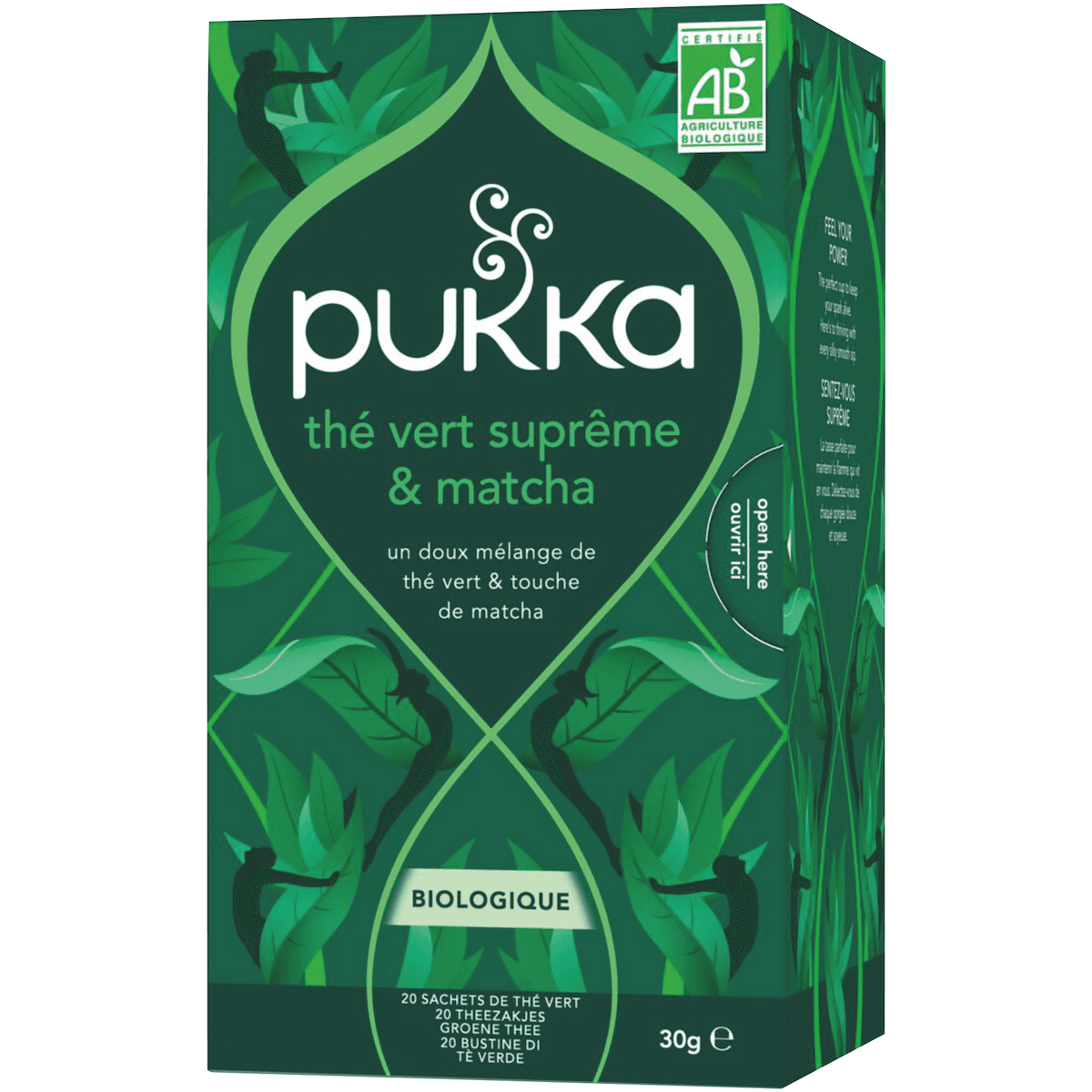 PUKKA THE VERT MATCHA SUPREME BIO 20 SACHETS