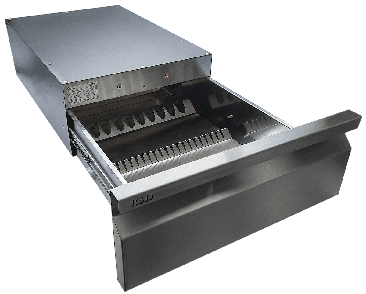 TIROIR DE STERILISATION AUTO 20CTX INOX 304- 1X15W-PANIER
