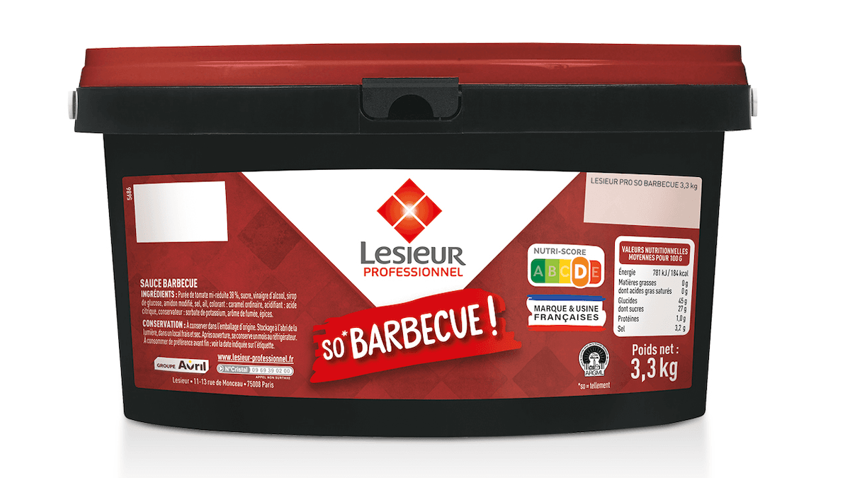 SAUCE BARBECUE - SEAU 3L