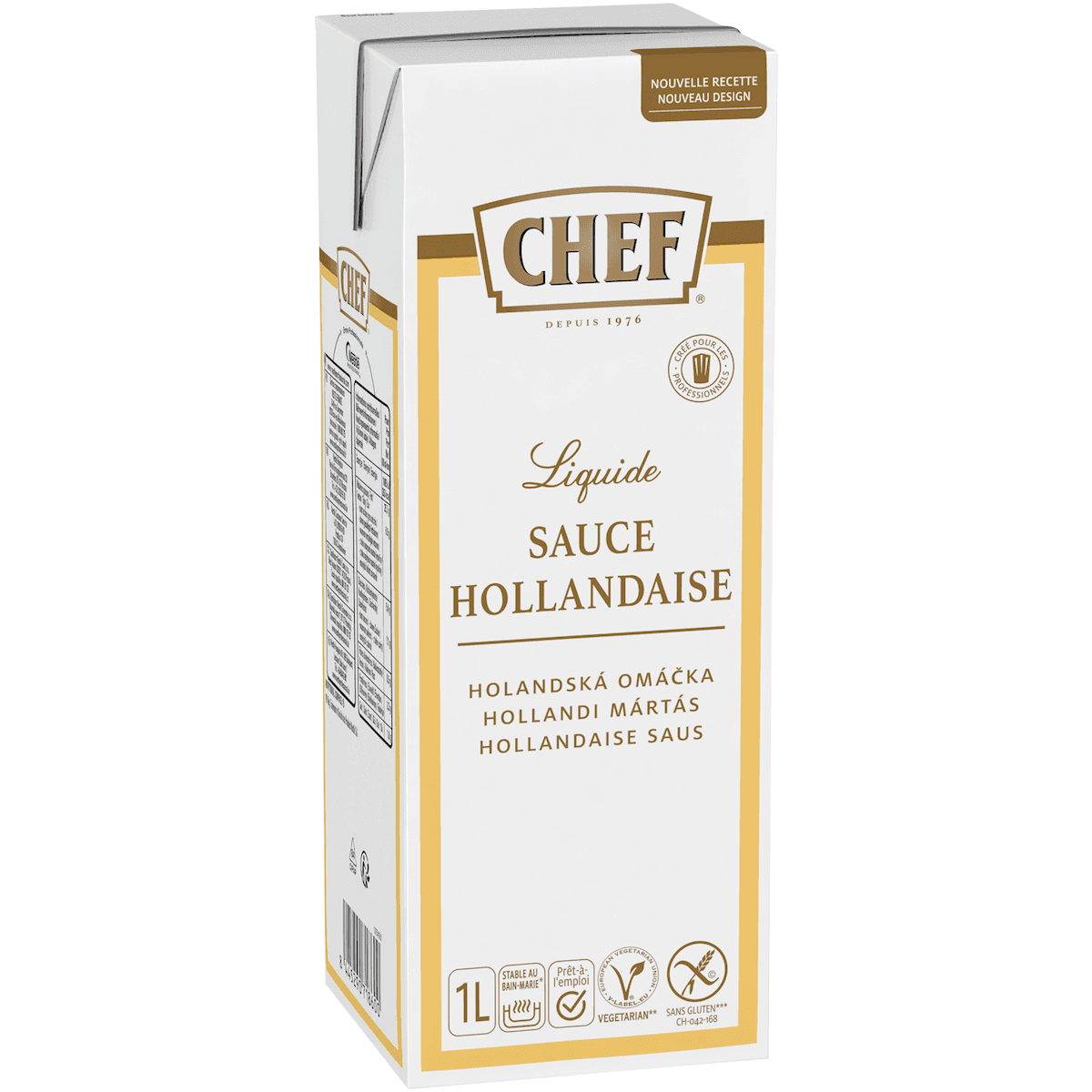 SAUCE HOLLANDAISE - BRIQUE DE 1L