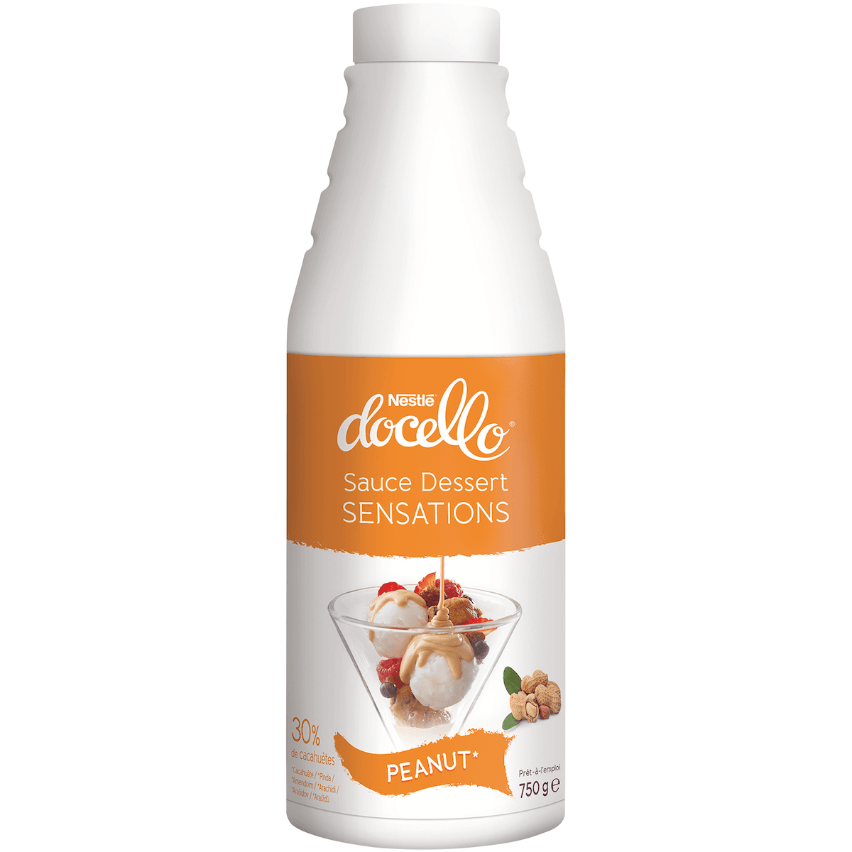 SAUCE SENSATIONS PEANUT CACAHUETE BTL 750G