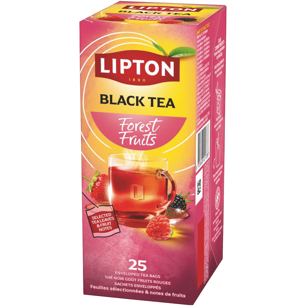 THE FRUITS ROUGES - BOITE 25 SACHETS FRAICHEUR