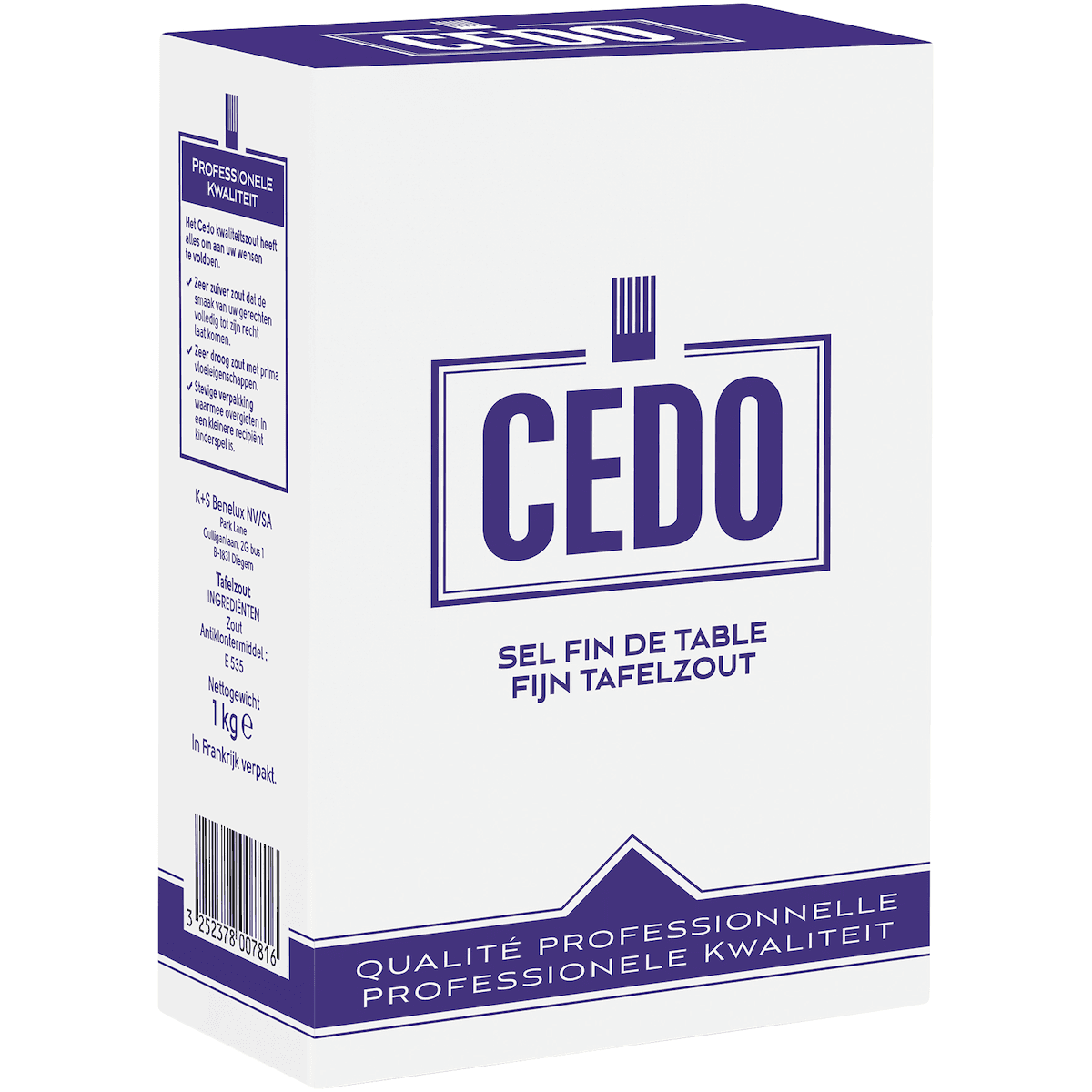 SEL FIN CEDO ETUI CRT 1KG