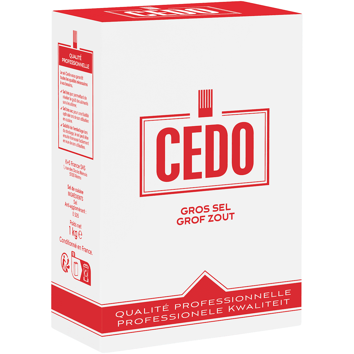SEL GROS CEDO ETUI CRT 1KG