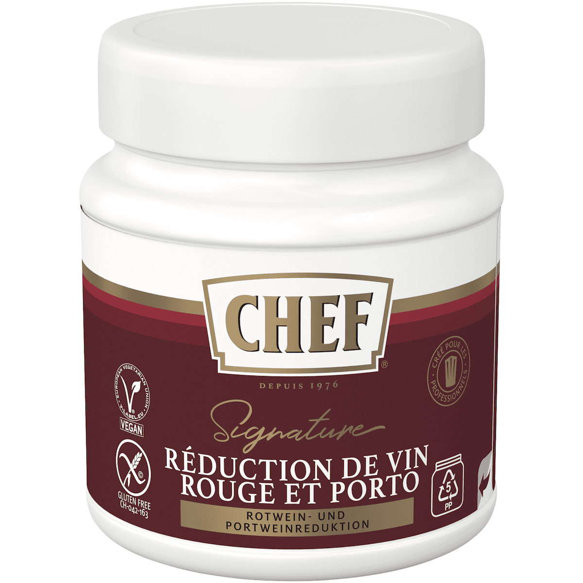 REDUCTION DE VIN ROUGE ET PORTO - POT DE 580G