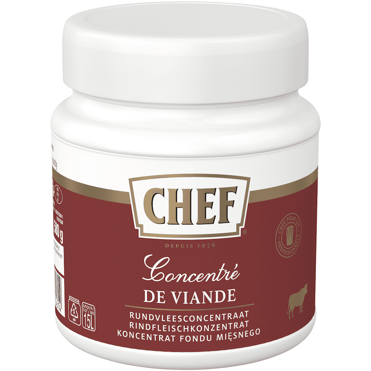 CONCENTRE DE VIANDE - POT DE 580G